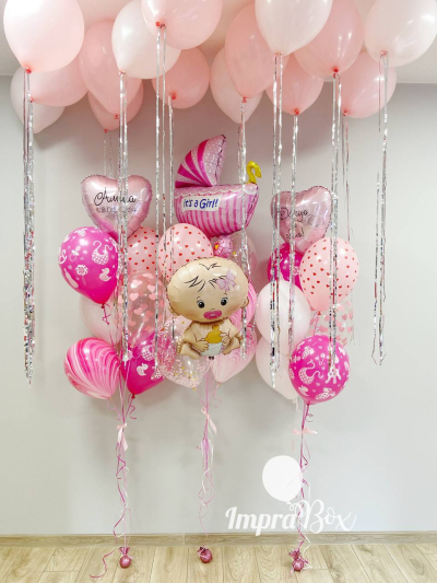 Dla córeczki - zestaw na narodziny dziecka (rozmiar XL)