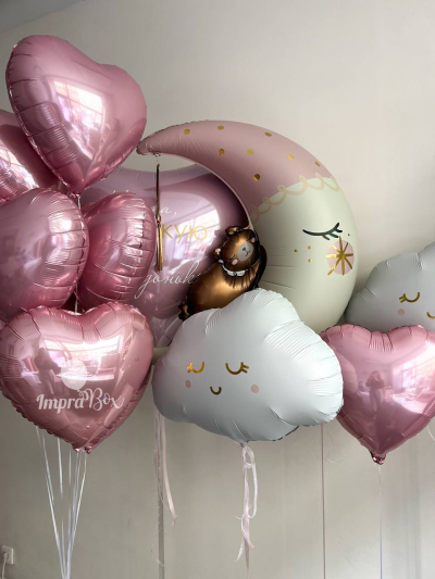 Kochanie, dziękuję za córeczkę - zestaw na narodziny