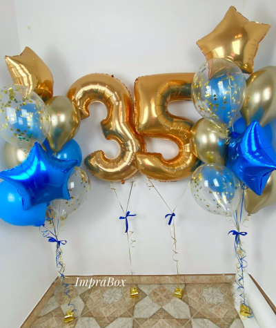 Duży zestaw z cyframi 